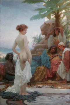  Ernest Oil Painting - The White Slave Ernest Normand Classical Nude
